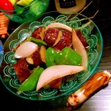 三色野菜のサッと甘辛煮